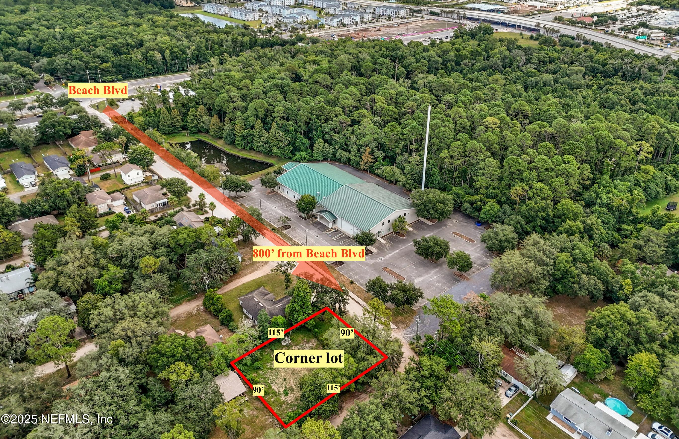 3448 SANS PAREIL Street, Jacksonville — exterior