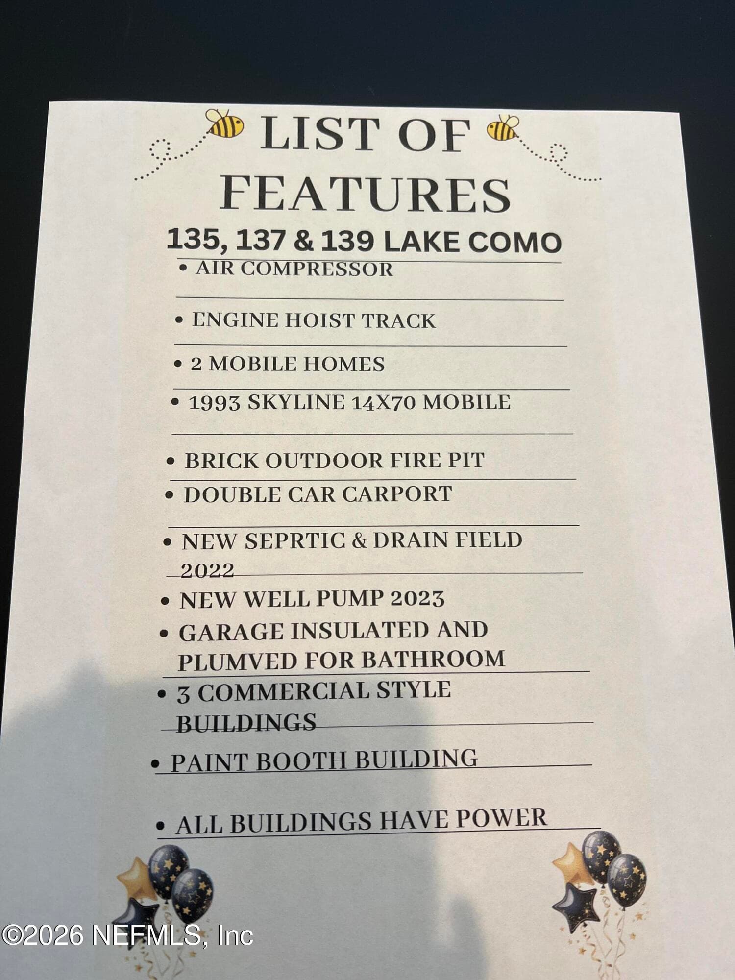 135 LAKE COMO Drive, Pomona Park — photo 2