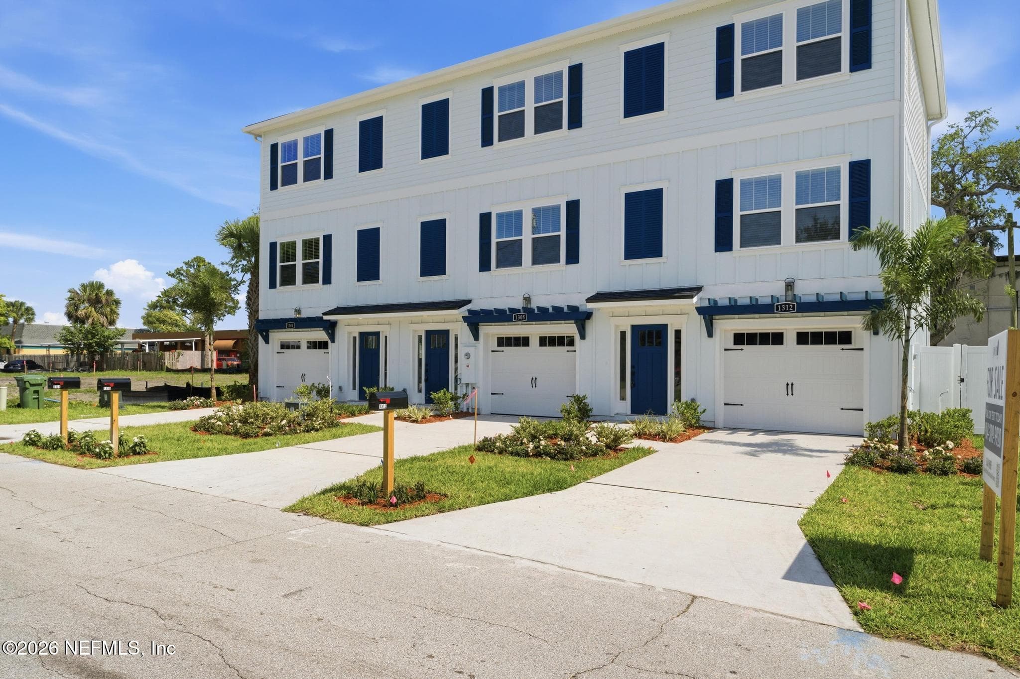 1304- 1312 1ST Avenue N 1304, 1308, 1312, Jacksonville Beach — exterior