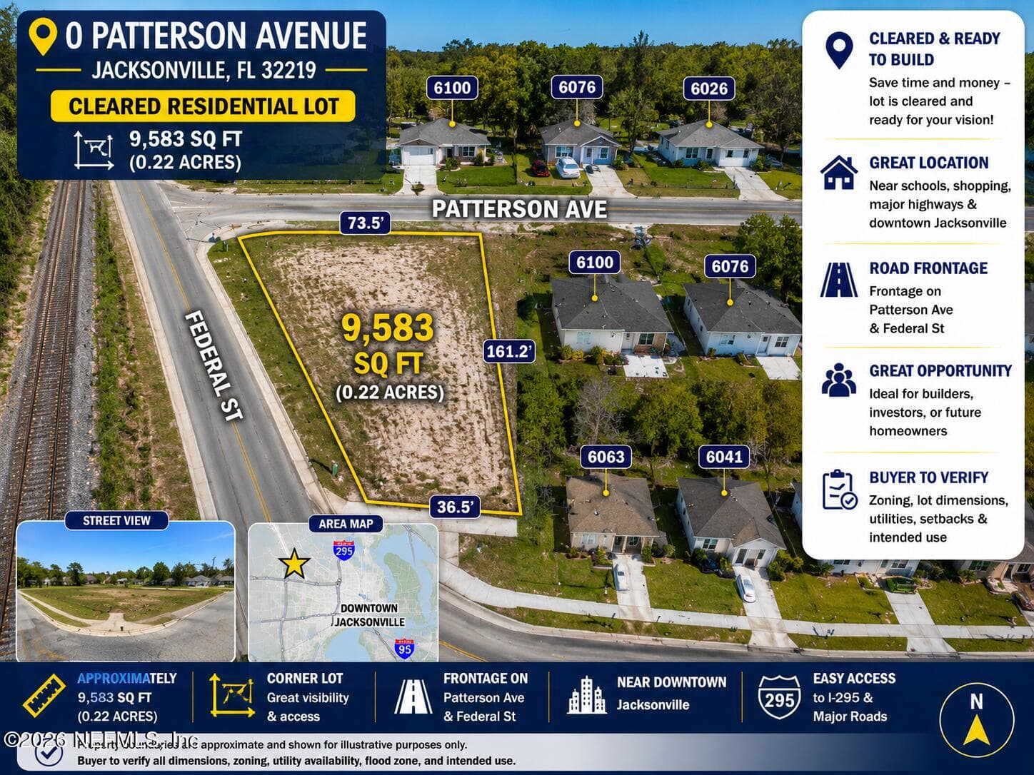 0 PATTERSON Avenue, Jacksonville, FL 32219, Jacksonville — photo 2