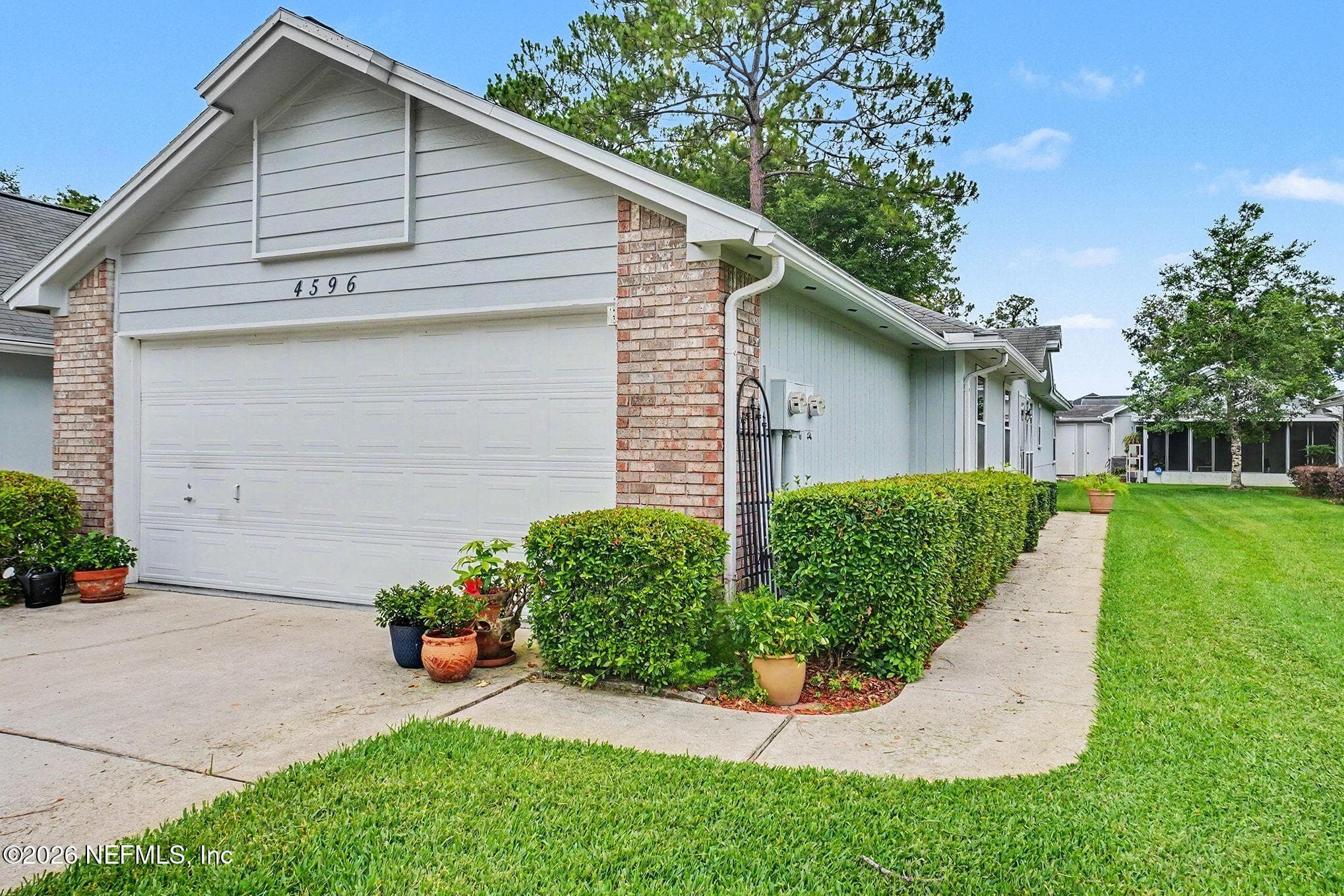 4596 CABBAGE POND Drive, Jacksonville — exterior