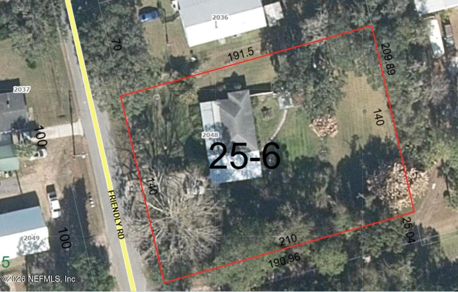 2048 FRIENDLY Road, Fernandina Beach, FL 32034, Fernandina Beach — exterior