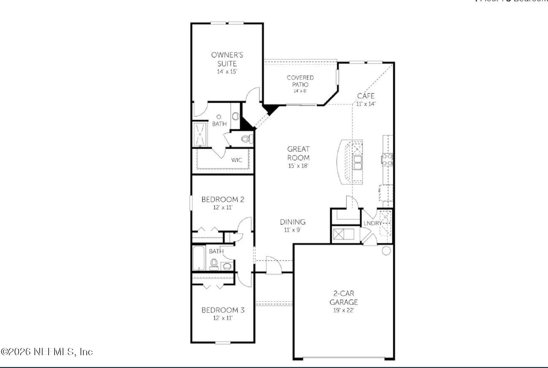 2760 LAUREL FALLS Drive, Green Cove Springs, FL 32043, Green Cove Springs — photo 2