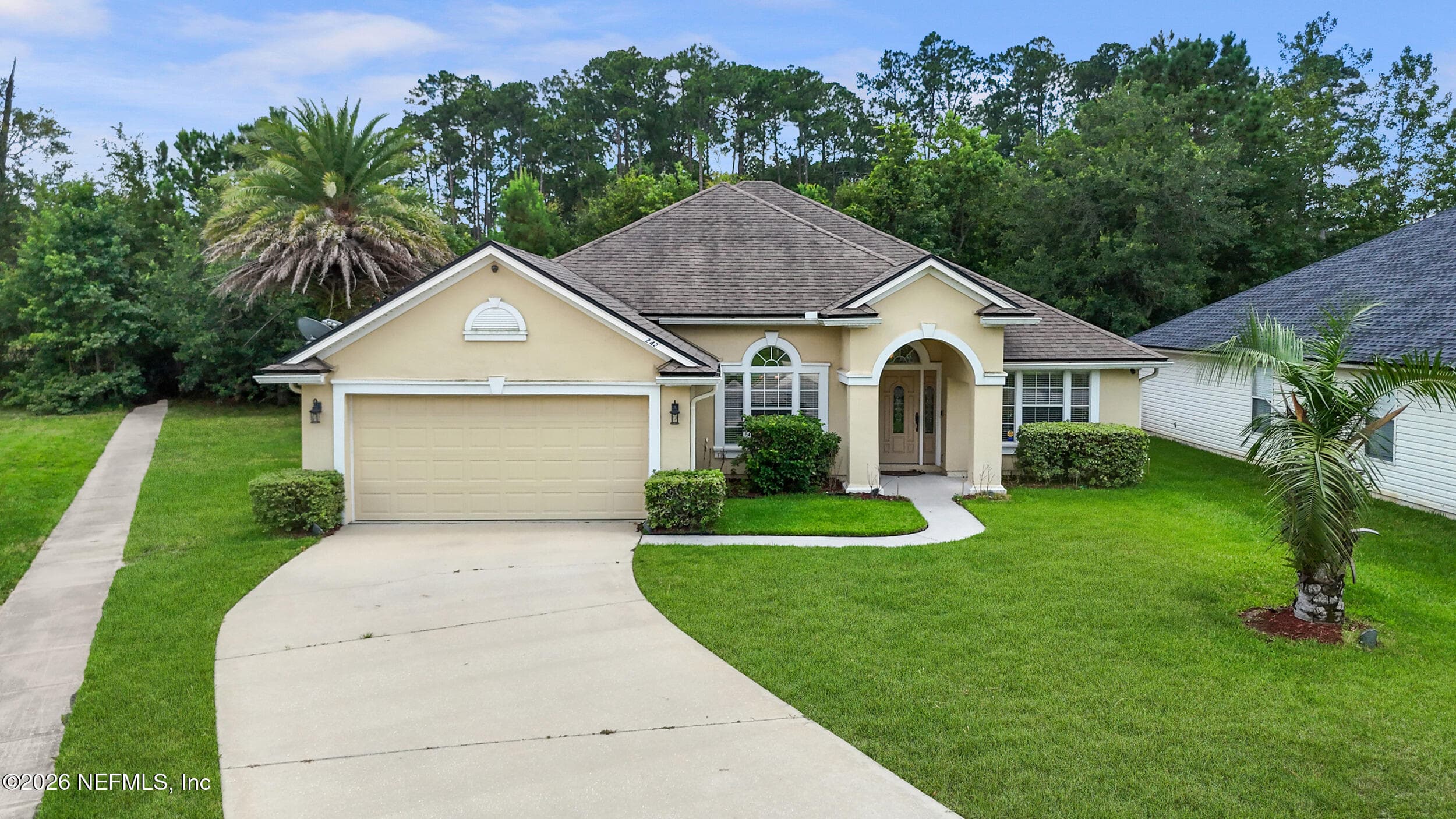 242 SOUTHERN ROSE Drive, Jacksonville — exterior