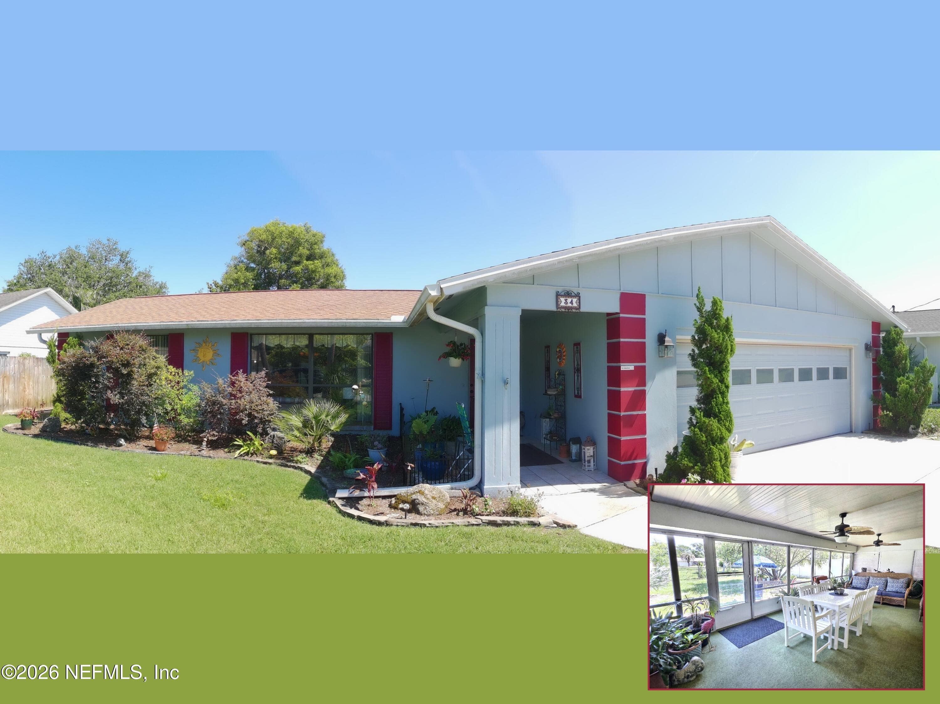 34 FELTER Lane, Palm Coast, FL 32137, Palm Coast — exterior