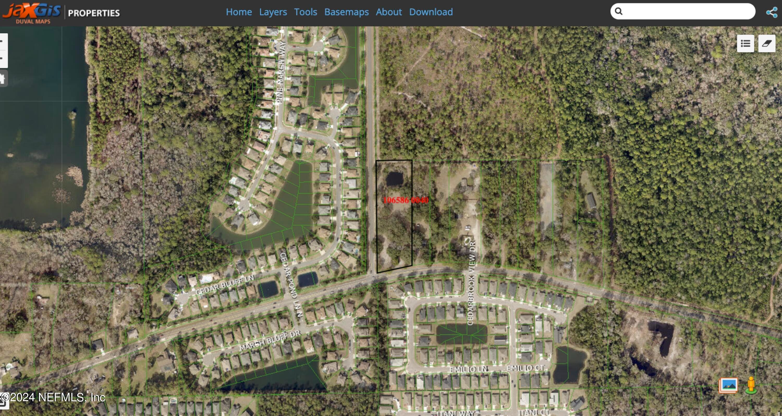 4025 CEDAR POINT Road, Jacksonville — exterior