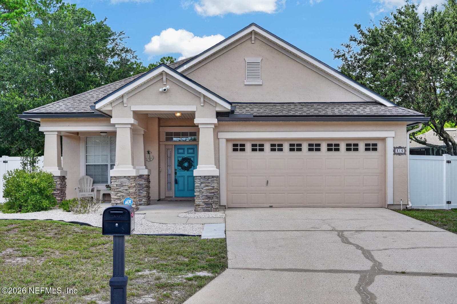 316 HIDDEN GARDEN Court, St. Augustine, FL 32086, St. Augustine — exterior