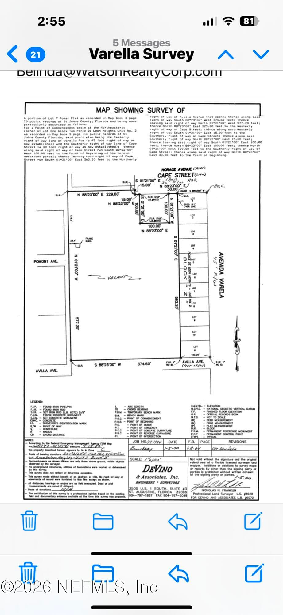 LOT 0 VARELLA Avenue, St. Augustine, FL 32084, St. Augustine — exterior